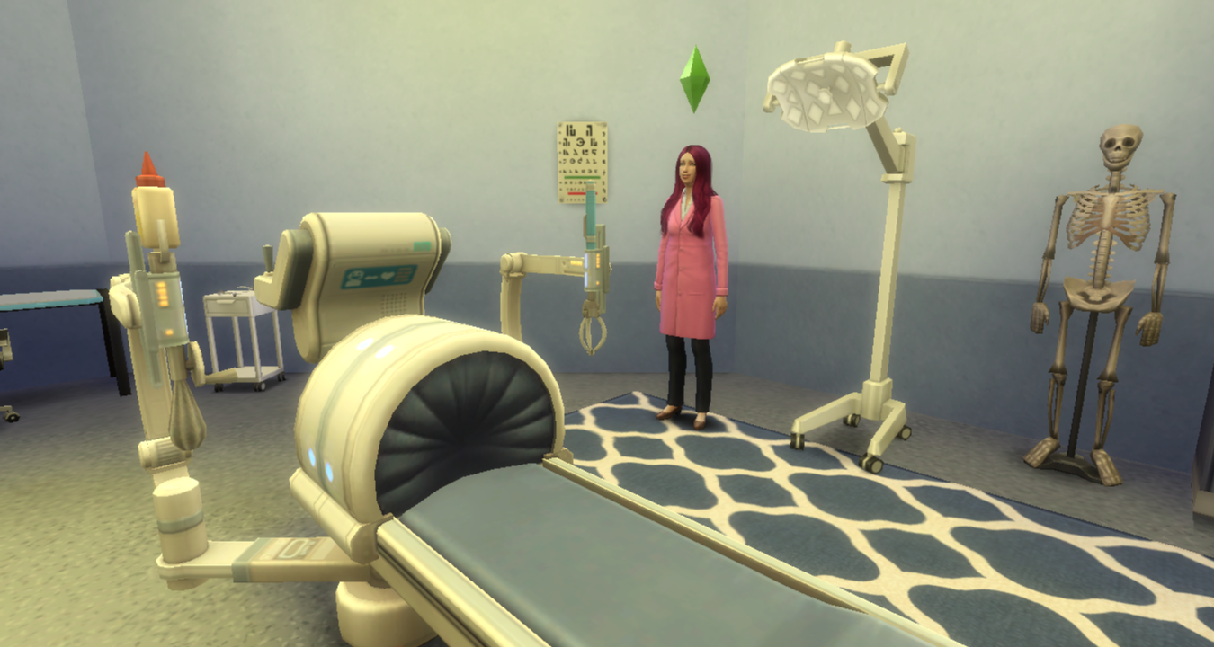 Hướng dẫn trở thành bác sĩ The Sims 4 Get to work