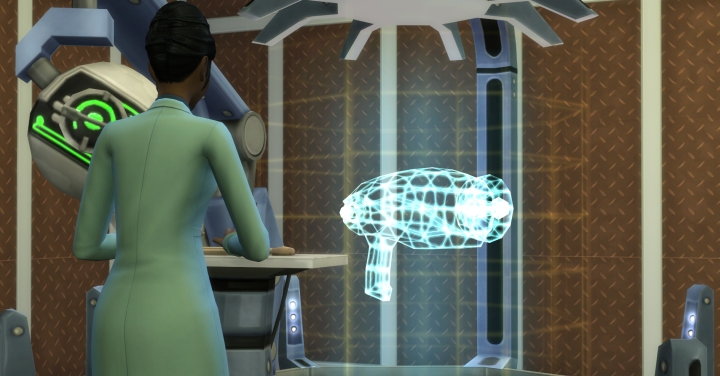 Nhà khoa học The Sims 4 Get to work