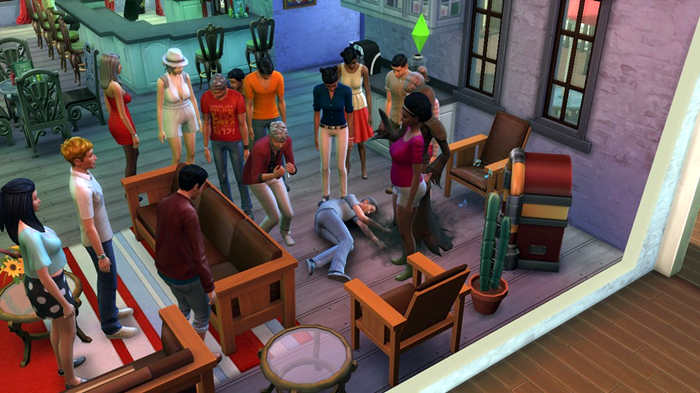 Mod tăng số lượng Sim trong Bar và phòng Gym The Sims 4