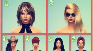 Tổng hợp Sim nữ The Sims 4 (Female Model TS4)