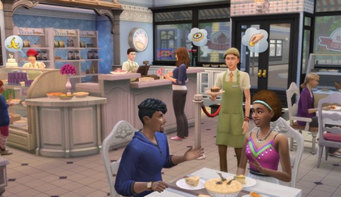 Mod ép khách mua hàng The Sims 4