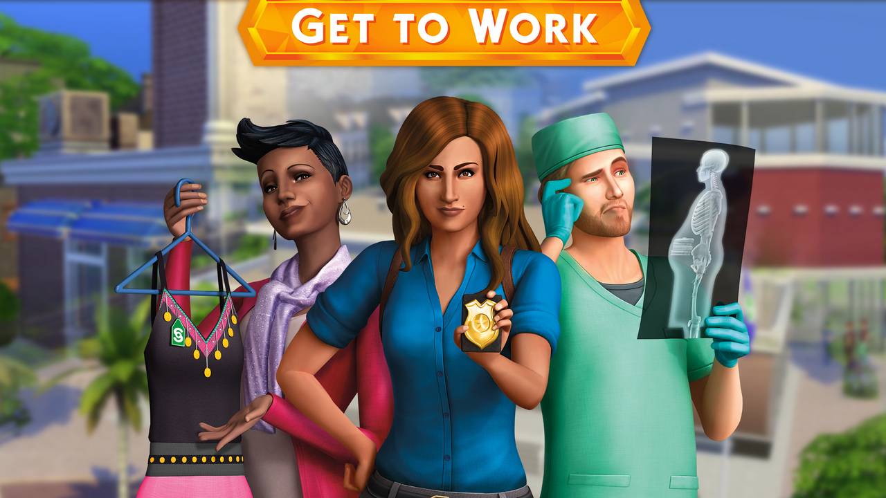Hướng dẫn Tải và Cài đặt The Sims 4 Get to work miễn phí