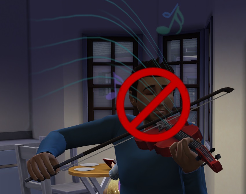 Mod loại bỏ nốt nhạc The Sims 4