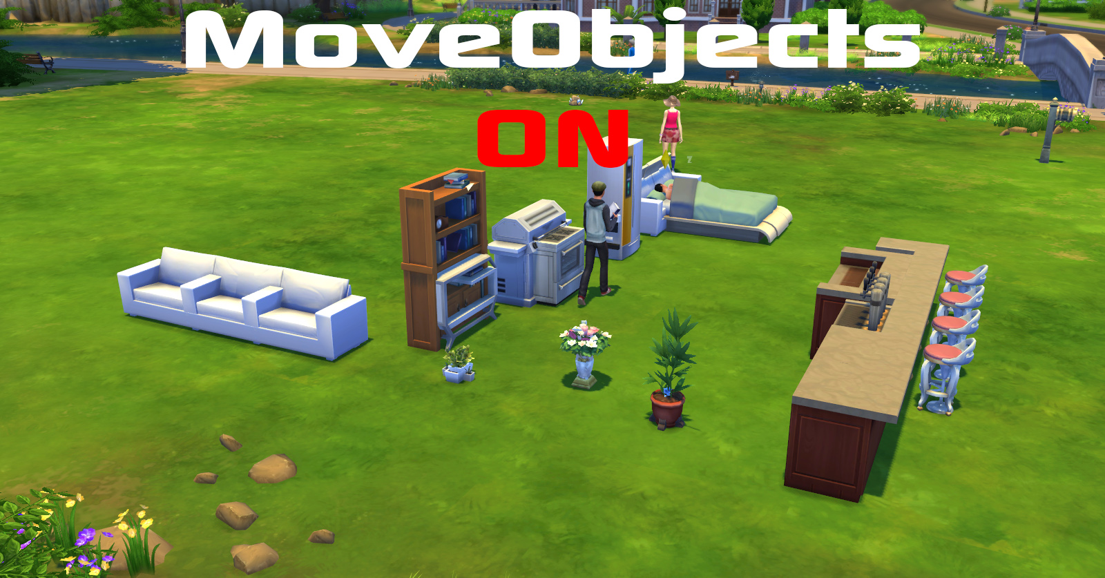 Cheat MoveObjects – Mod di chuyển đồ vật The Sims 4