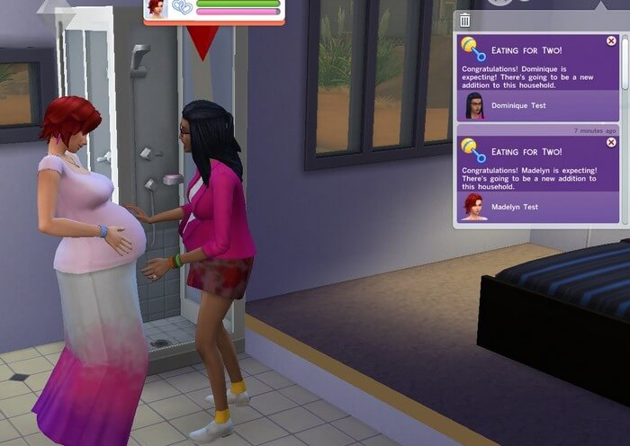 Mod Sim đồng giới có thai và sinh em bé The Sims 4