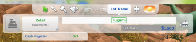Ma nơ canh bán hàng The Sims 4