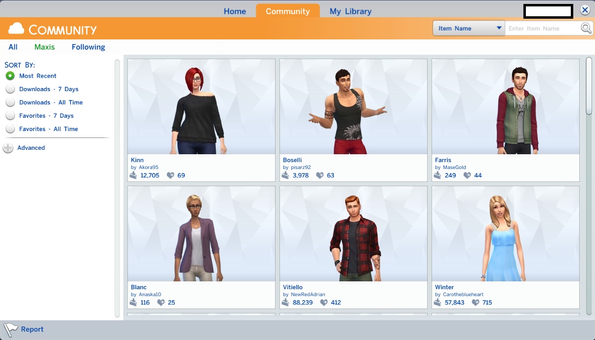 Cách download gallery The Sims 4 reloaded