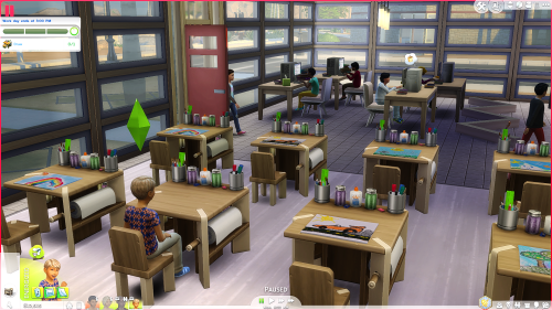 Mod Trường học The Sims 4 – Theo Sim đến trường