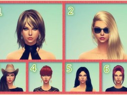 Tổng hợp Sim nữ The Sims 4 (Female Model TS4)