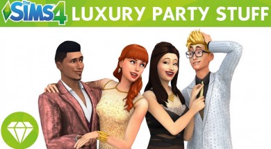 Cách Download bản mở rộng Luxury Party Stuff The Sims 4
