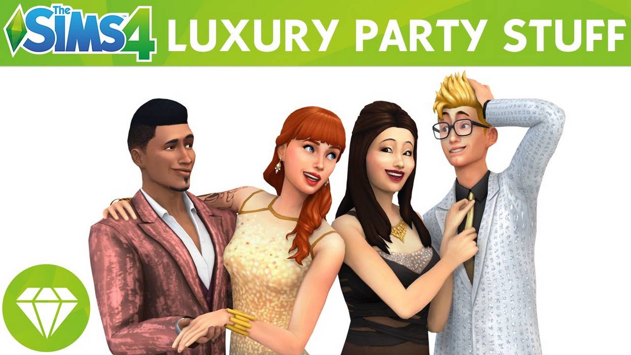 Cách Download bản mở rộng Luxury Party Stuff The Sims 4